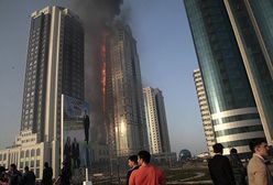 Pożar luksusowego hotelu w Rosji