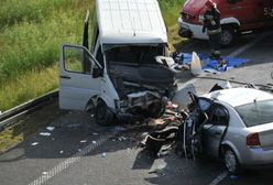 Poważny wypadek na krajowej "10"