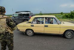 Punkt kontrolny ukraińskiego wojska