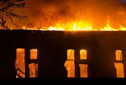 Ogromny pożar w Łodzi