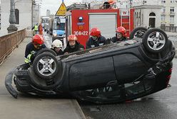 Wypadek na moście