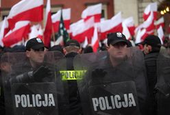 Warszawa podczas Święta Niepodległości