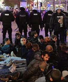 Policja zatrzymała 120 kibiców Lazio Rzym