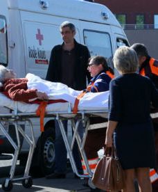 Wykolejenie pociągu w Belgii