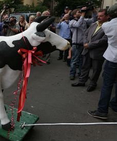 Niezwykły prezent rolników dla Kaczyńskiego