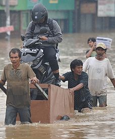 Powódź w Indonezji