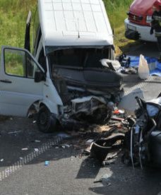 Poważny wypadek na krajowej "10"