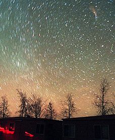 "Deszcz meteorów" nad Polską