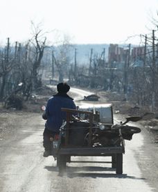 Ukraina, po której przetoczyła się wojna