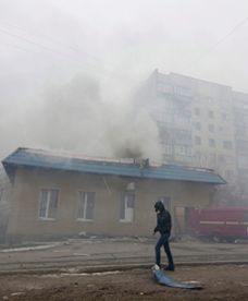 Ostrzał rakietowy w Mariupolu