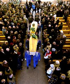 Pogrzeb małżeństwa z Rakowisk