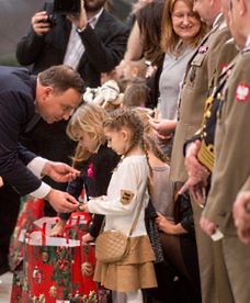 Prezydent na wigilijnym spotkaniu z żołnierzami