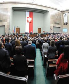 1. posiedzenie sejmu VII kadencji