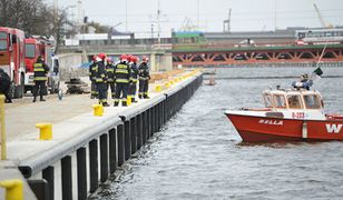 Mężczyzna wpadł do Odry w Szczecinie