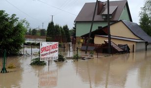 Ulewne deszcze na południu Polski