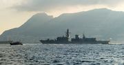 Brytyjskie okręty wojenne w Gibraltarze