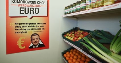 Andrzej Duda w "Bronko-Markecie"