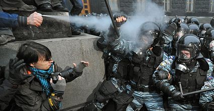 Protest w Kijowie