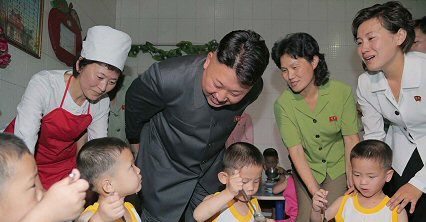 Kim Dzong Un odwiedził dom dziecka