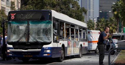 Zamach bombowy na autobus w Izraelu