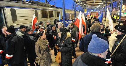 Strajk na kolei w całej Polsce