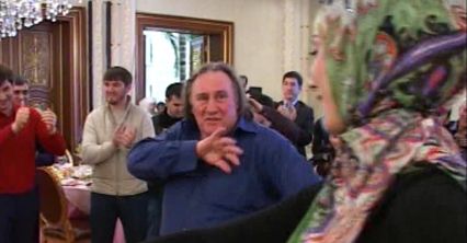 Gerard Depardieu w Czeczenii