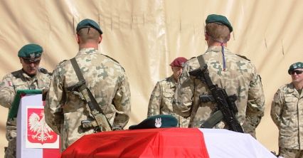 Afganistan: pożegnanie poległego polskiego żołnierza