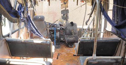 Syryjscy rebelianci ostrzelali cywilny autobus