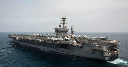 USS Nimitz coraz bliżej Syrii