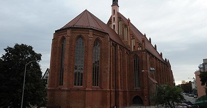 Malowidła ścienne w kościele w Szczecinie