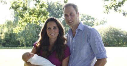 Oficjalny portret Williama i Kate z dzieckiem