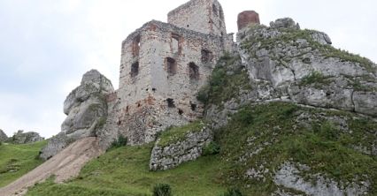 Odkrycie w ruinach zamku w Olsztynie k. Częstochowy