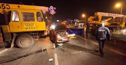 Lina odcięła dach auta