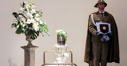 Ceremonia pogrzebowa noblistki