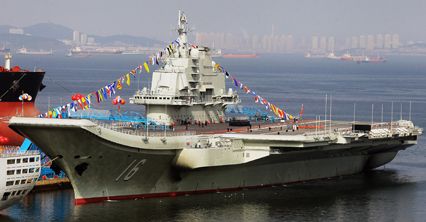 Lotniskowiec "Liaoning" wszedł do służby w marynarce Chin