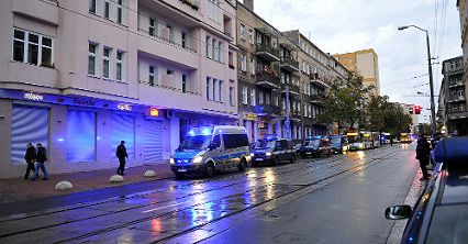 Ewakuacja w Szczecinie
