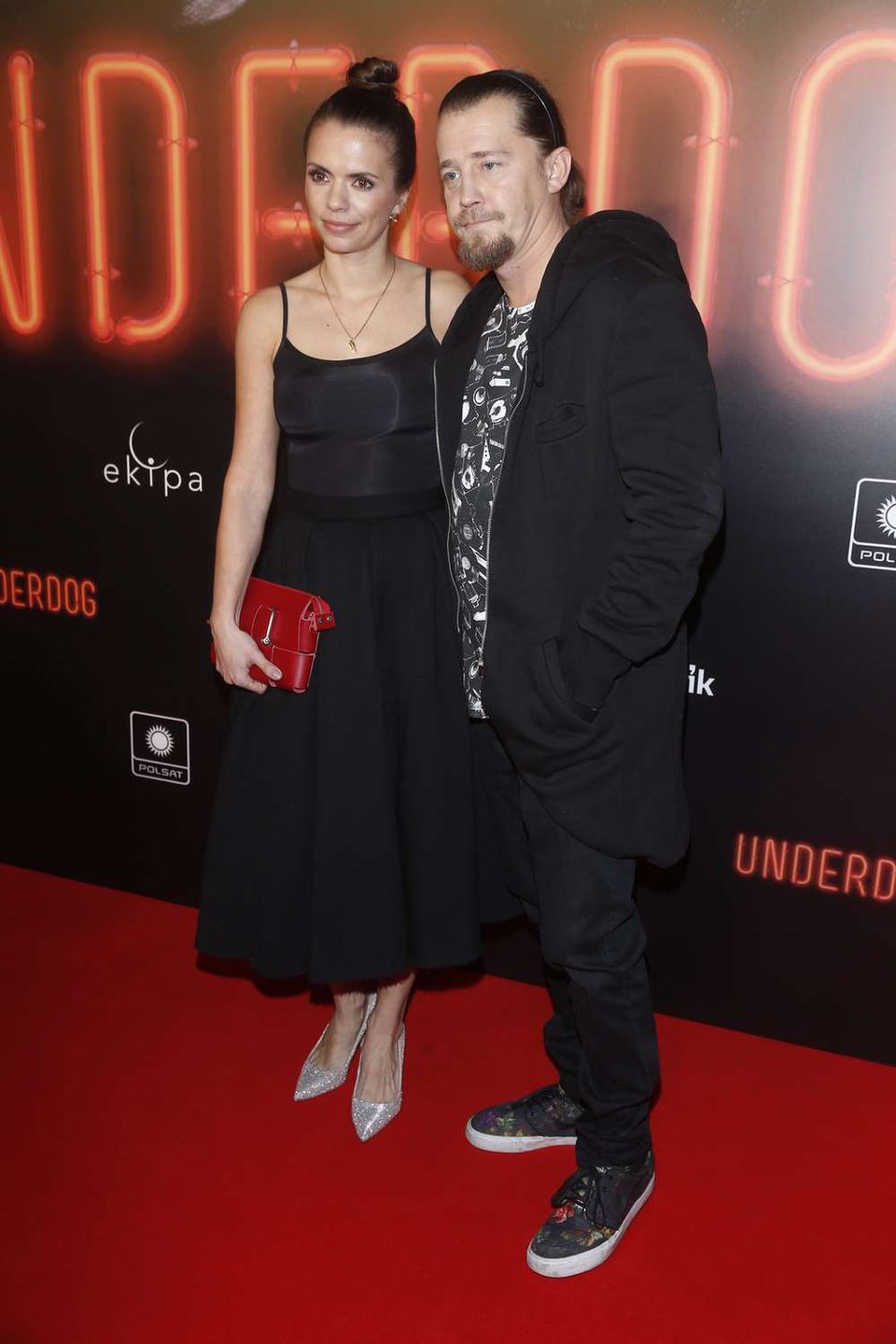 Bartosz Obuchowicz z partnerką – Underdog, premiera filmu