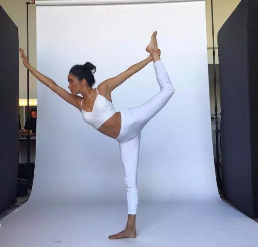 Meghan Merkle regularnie ćwiczy jogę