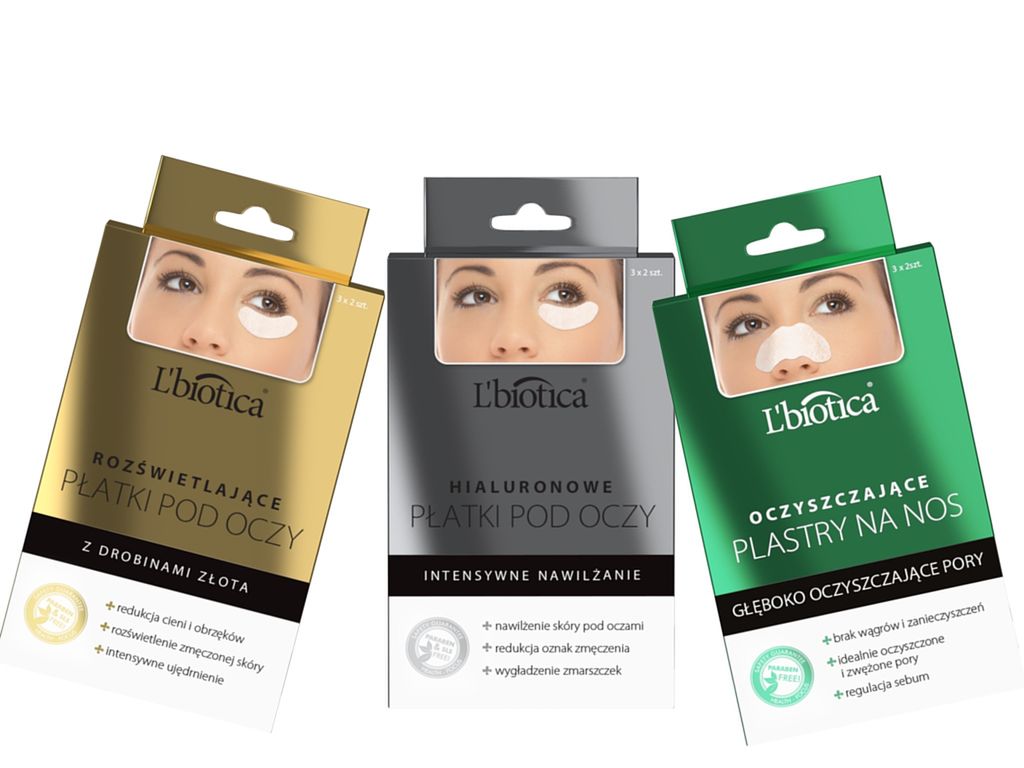 Zadbaj o skórę wokół oczu z płatkami L’biotica
