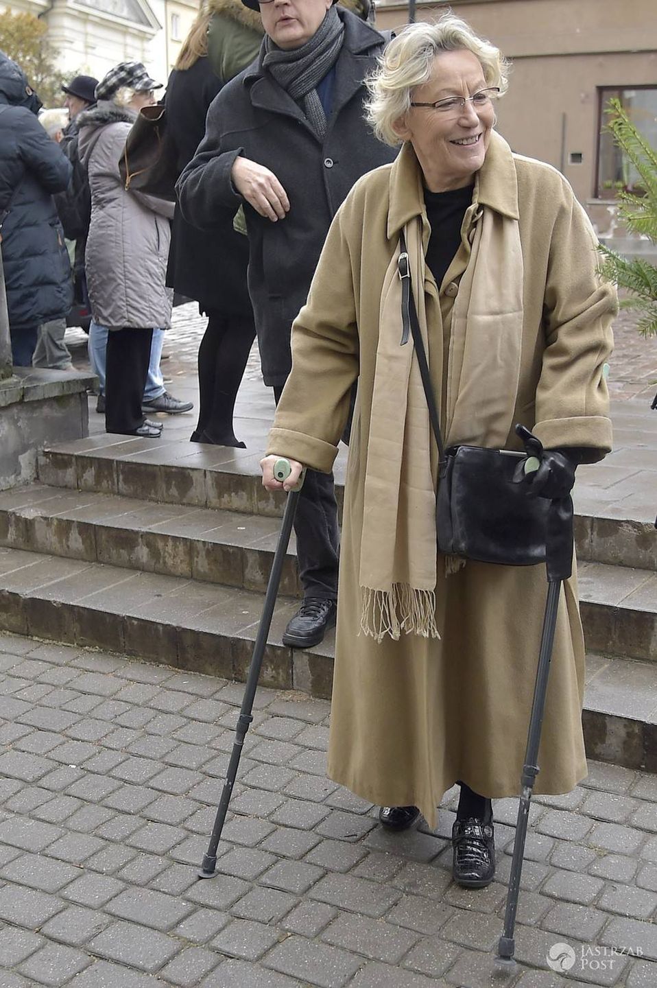 Teresa Budzisz-Krzyżanowska- msza pożegnalna Andrzeja Wajdy