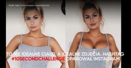 To nie idealne ciało, a idealne zdjęcia. Nowy hashtag opanował Instagram (WIDEO)
