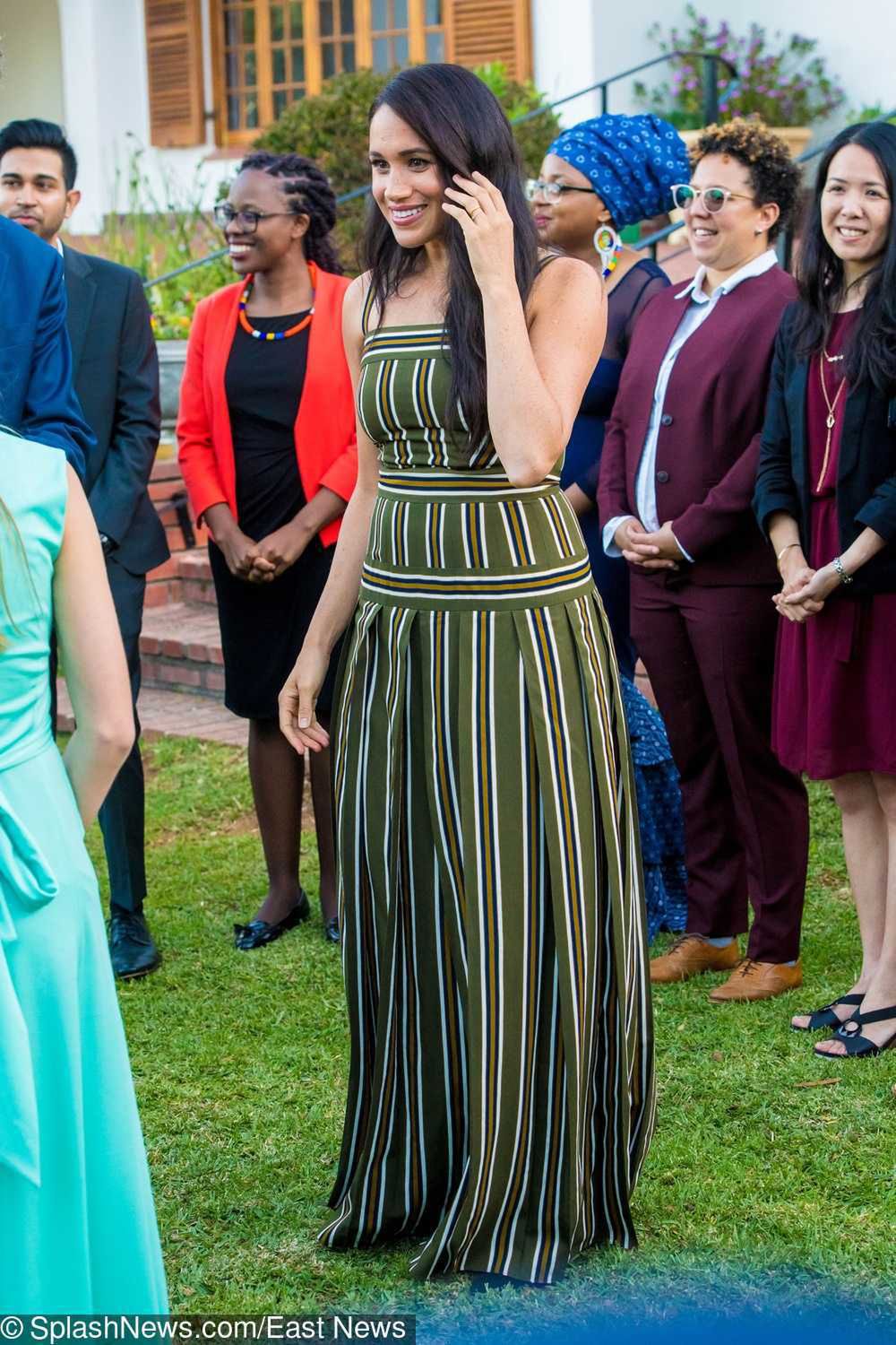Meghan Markle w RPA w tej samej sukni, co rok temu w Sydney