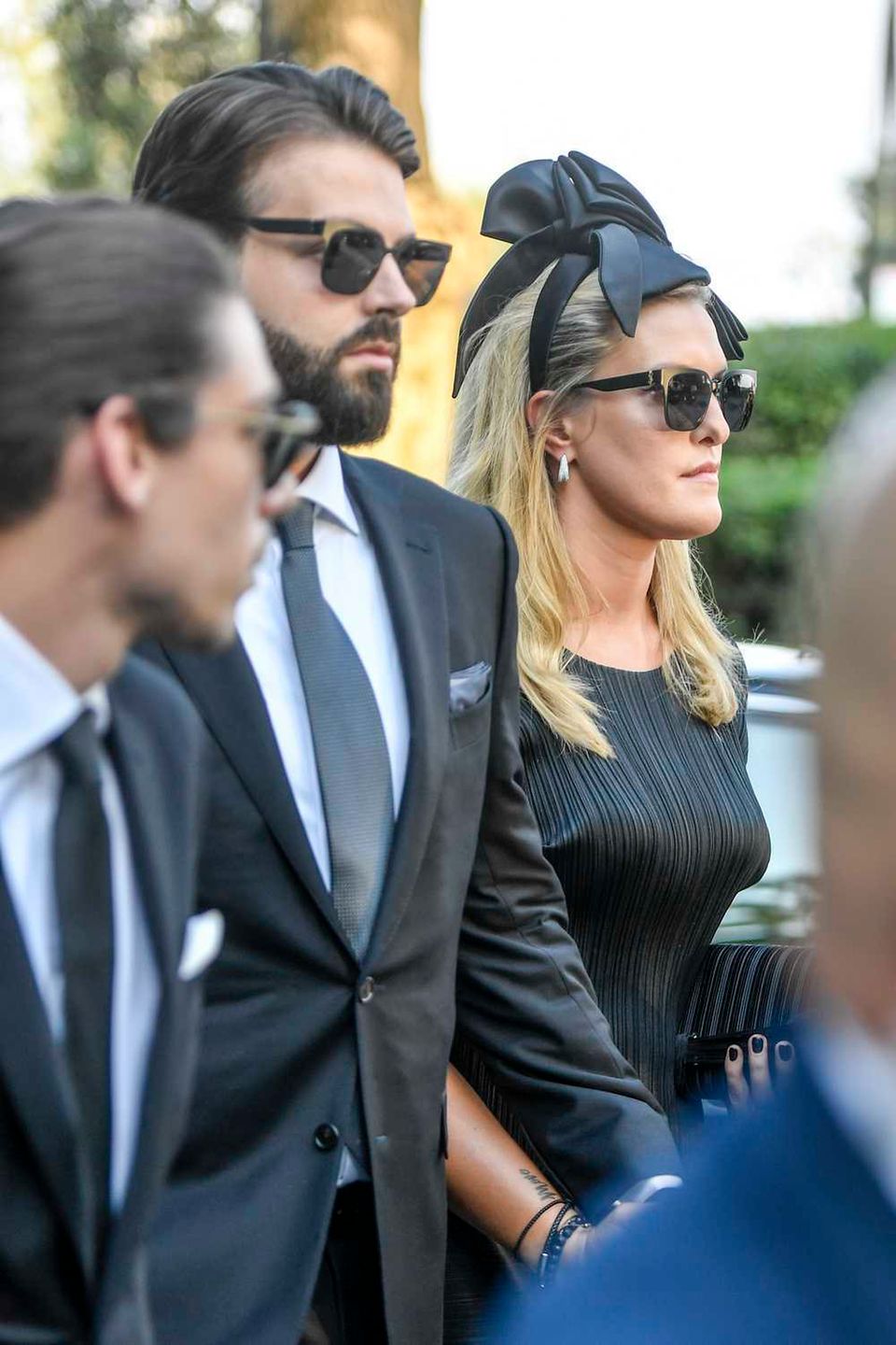 Julia Starak, pogrzeb Piotra Woźniaka-Staraka