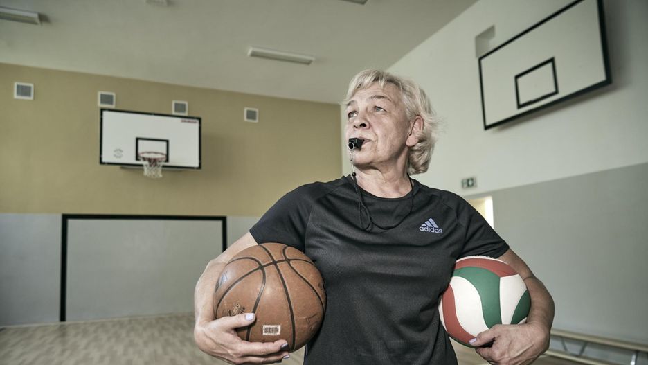 Lucyna Kędzierska, nauczycielka wf