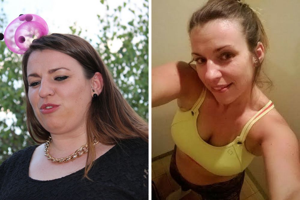 Karina Rudzińska - przed i po metamorfozie 