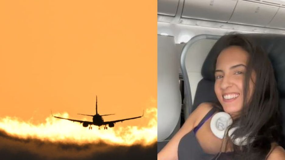 Tiktokerka nie ustąpiła w samolocie miejsca rodzinie z dzieckiem. Uważa, że próbowano ją oszukać