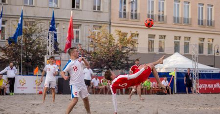Polacy gromią Czechów na Lotto Plaży Wolności Poznań 2019