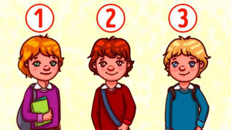 Która z postaci to chłopiec? Bardzo trudny test na spostrzegawczość