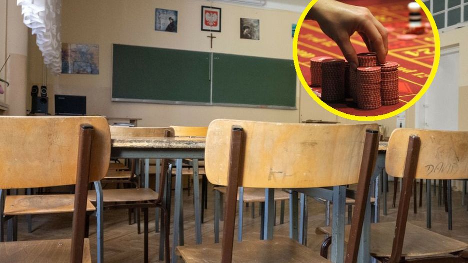 Dyrektor hazardzista zabrał pól miliona ze szkolnych zbiórek. Zapadł wyrok