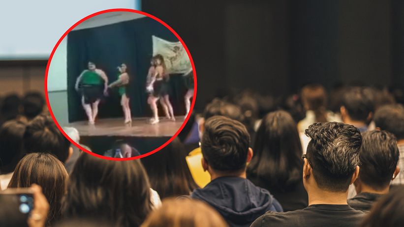 Wpadka na szkolnym przedstawieniu. Nastolatki stały się pośmiewiskiem